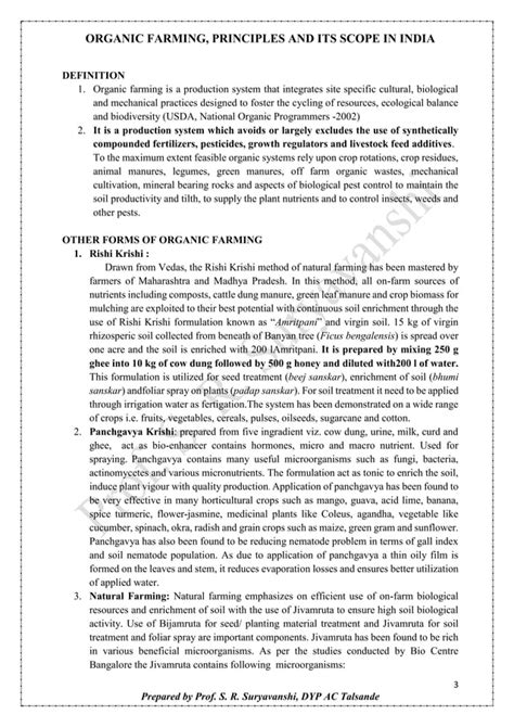 Read Online Organic Farming Theory And Practices 