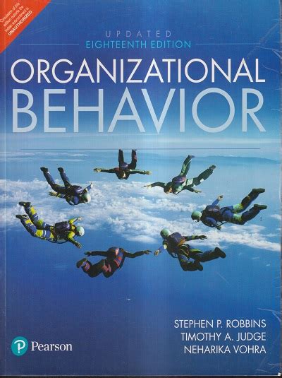 Read Online Organisational Behaviour By Robbins And Judge Full Book 13Edition Pdf 