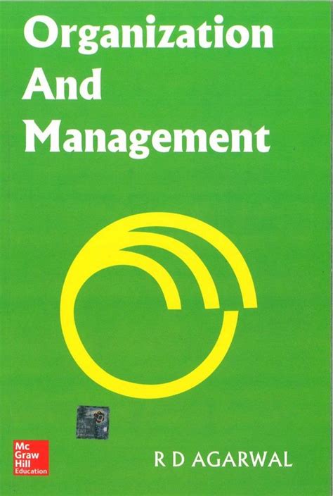 Read Organization And Management By R D Agarwal 