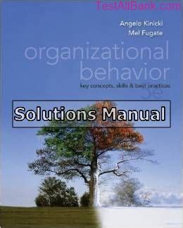 Download Organization Behavior 5 Th Edition Solution Manual 