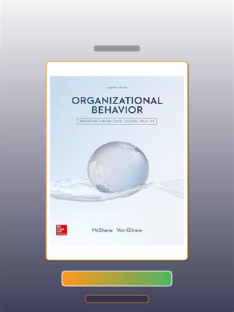 Organizational Behavior 8th Edition Multiple Choice Questions