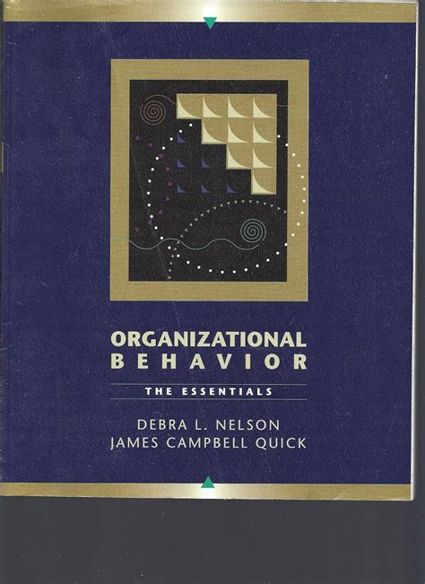 Organizational Behavior Nelson Quick