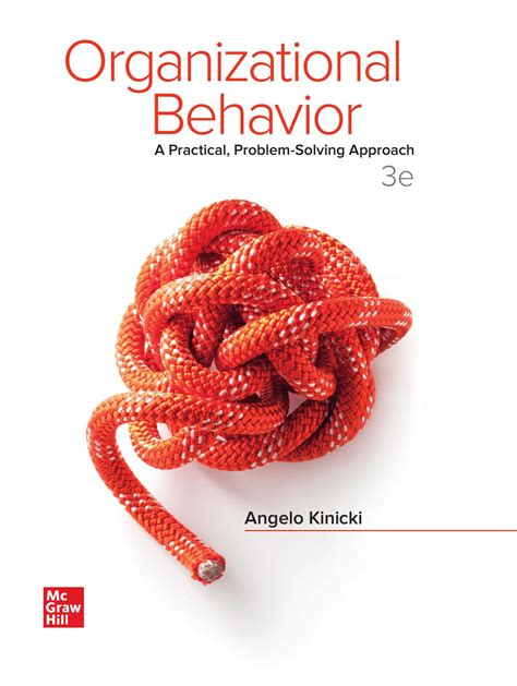 organizational behavior pdf by angelo kinicki ebook