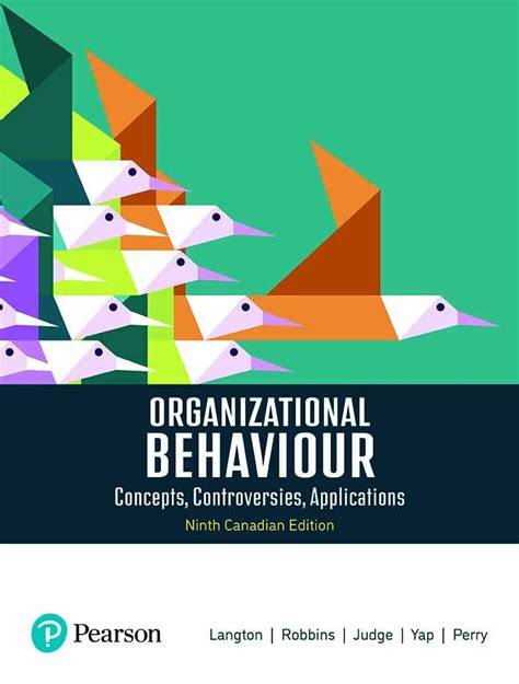 organizational behaviour langton