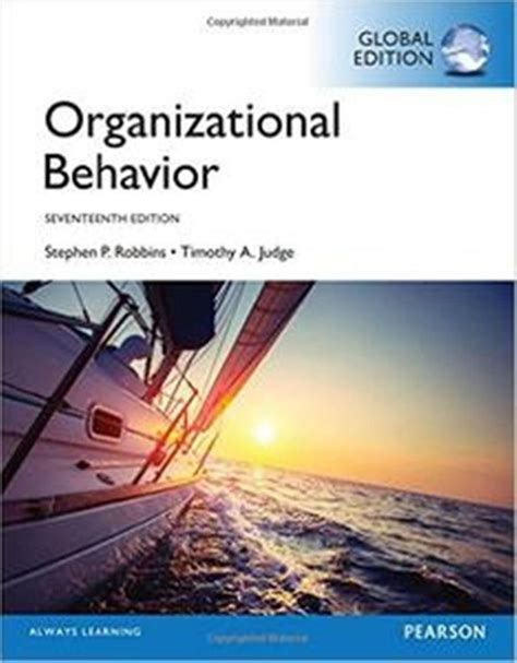 Download Organizational Behavior 15Th Edition Chapters 