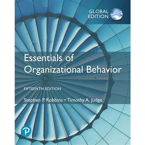 Read Organizational Behavior 15Th Edition Robbins Global 