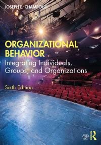 Read Organizational Behavior 6Th Canadian Edition 