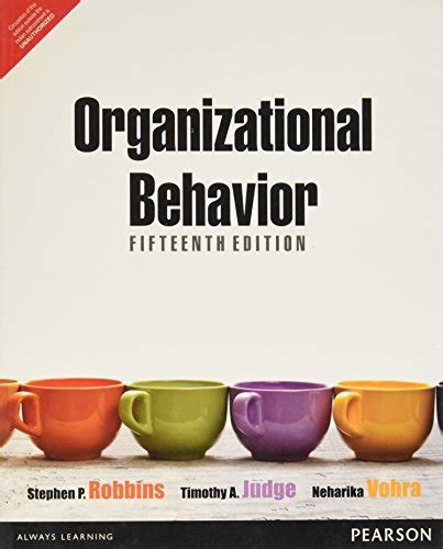 Download Organizational Behavior By Robbins And Judge 15Th Edition 