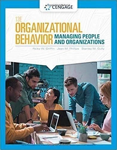 Read Organizational Behavior Textbook 13Th Edition 