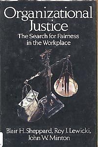 Full Download Organizational Justice The Search For Fairness In The Workplace Issues In Organization And Management Series 