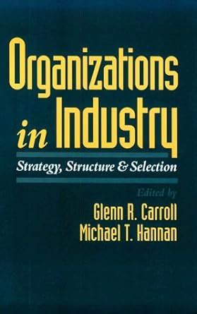 organizations in industry strategy structure and selection