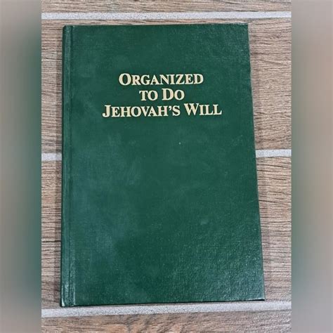 organized to do jehovahs will