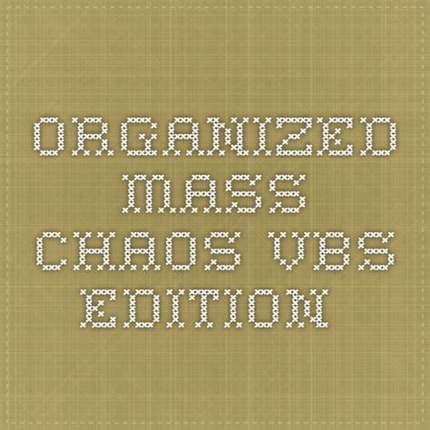 Download Organized Mass Chaos Task Cards 