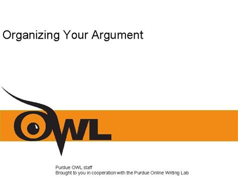 Organizing Your Argument Purdue Owl Purdue University Counterclaims In Writing - Counterclaims In Writing