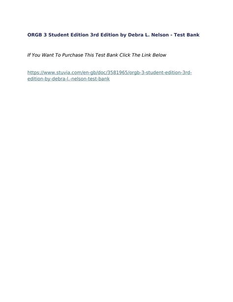 Read Orgb 3 Student Edition 3Rd Chapters 
