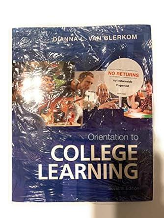 Read Online Orientation To College Learning 7Th Edition 