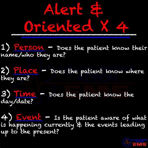 Oriented X 4