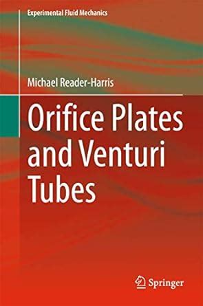 Download Orifice Plates And Venturi Tubes Experimental Fluid Mechanics 