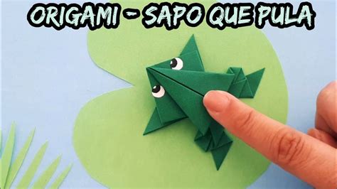 Origami De Sapo