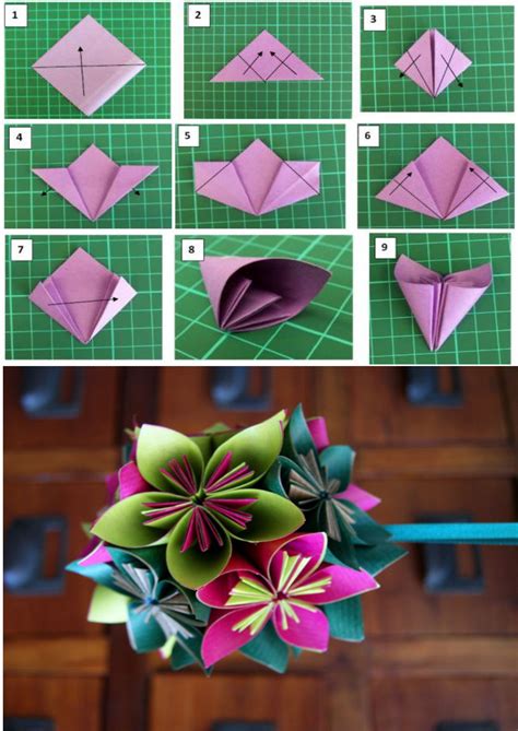 Origami Em Flor