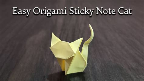 Origami With Sticky Notes