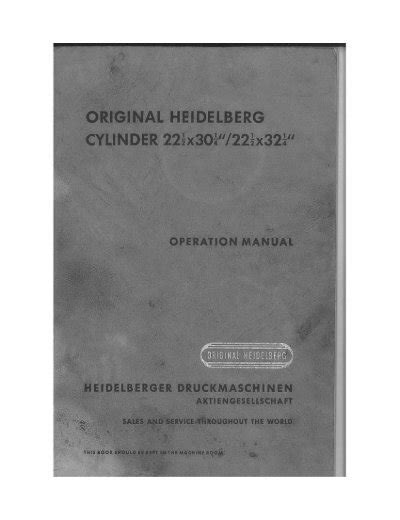 Read Original Heidelberg Gtp Manual 