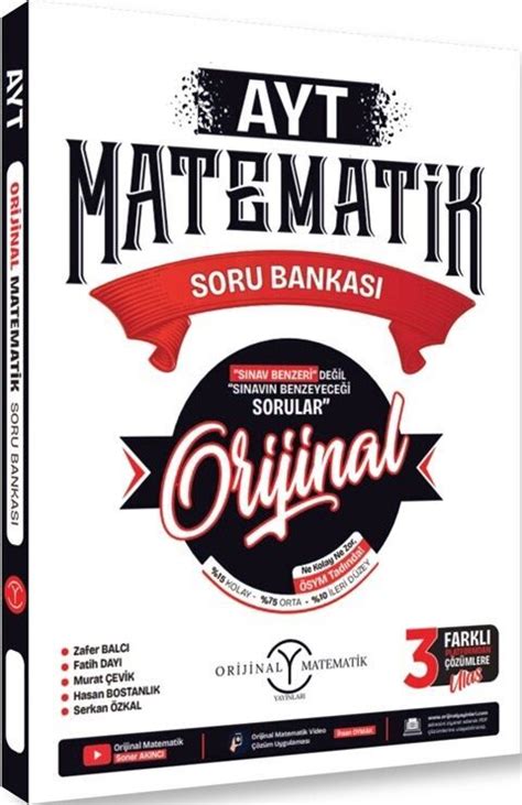 Orijinal Ayt Matematik