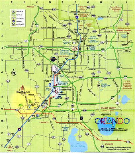 orlando florida map