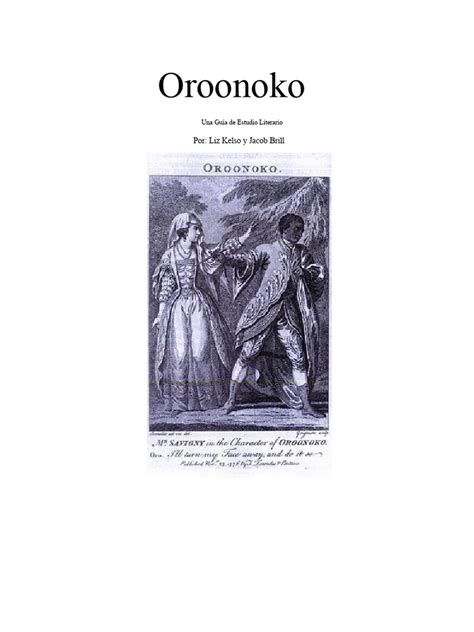 Oroonoko Pdf