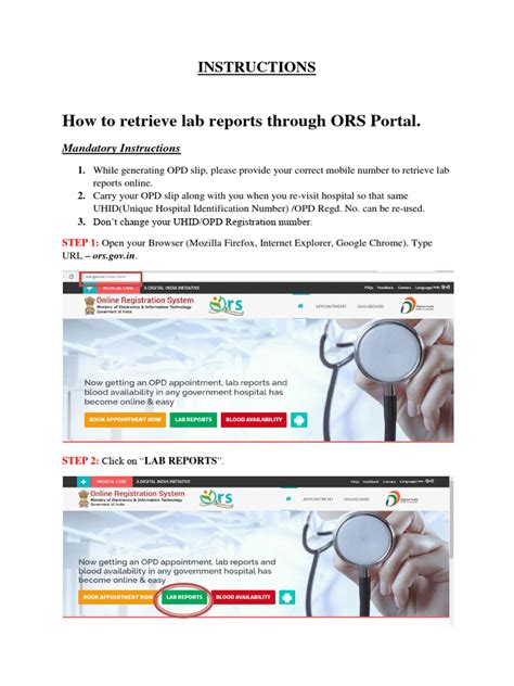 Ors Lab Report
