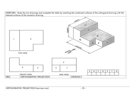 Full Download Orthographic Projection Exercises Solutions 
