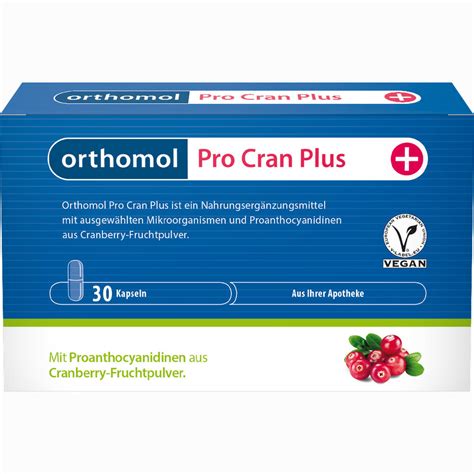 orthomol pro cran plus wirkung