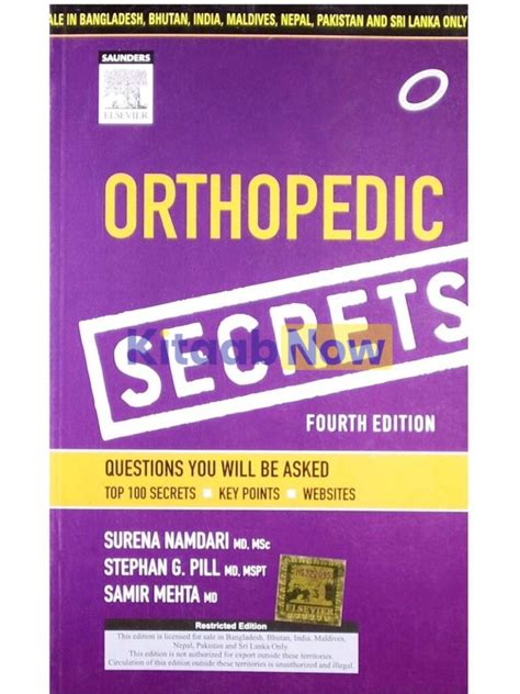 Read Orthopedic Secrets 4Th Edition 