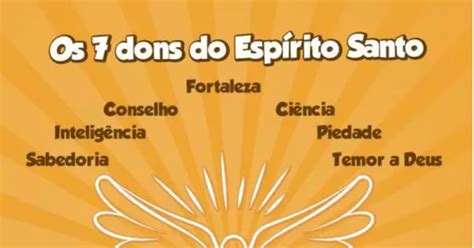 Os 7 Dons Do Espirito Santo