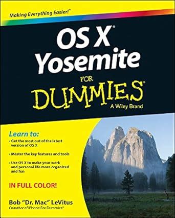 Full Download Os X Yosemite For Dummies For Dummies Series 