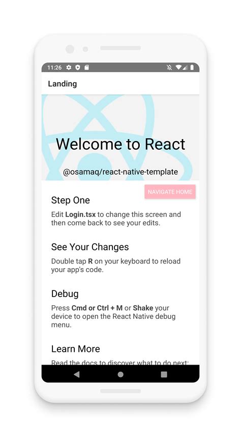 osamaq/reactnativetemplate npm