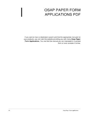 Full Download Osap Paper Form Applications 