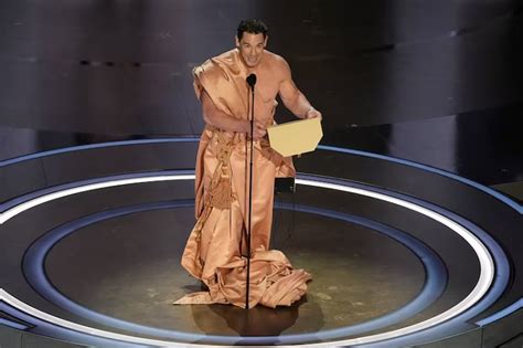 Oscars 2024 John Cena Appears Naked Onstage During Short Skits With A Message - Short Skits With A Message