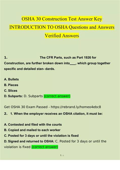 Read Online Osha Answers To Questions 