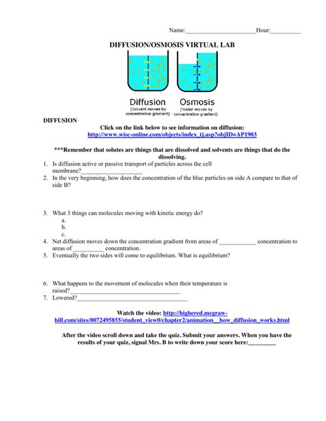 Download Osmosis And Diffusion Lab Answers 