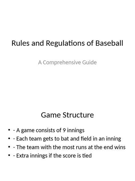 ossaa baseball rules and regulations