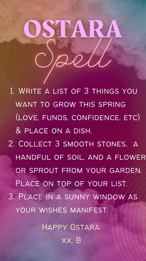 Ostara Spells