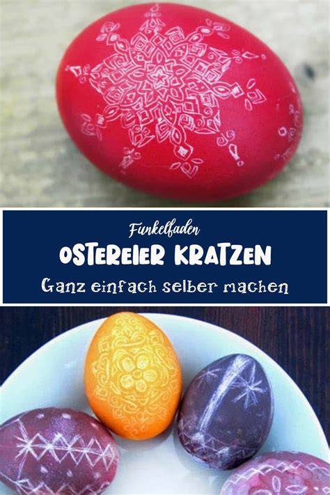 ostereier schon gestalten