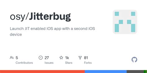 osy/Jitterbug: Launch JIT enabled iOS app with a second iOS device - Gi…