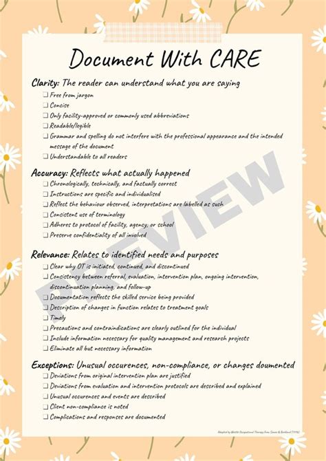 ot documentation cheat sheet Google Search Social work, Clinical