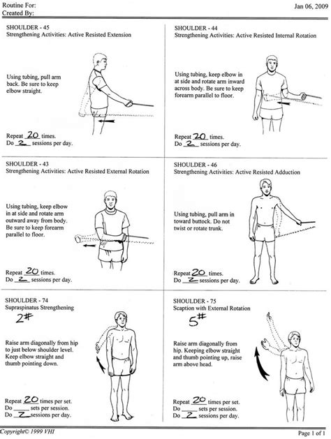 Ot Home Exercise Program