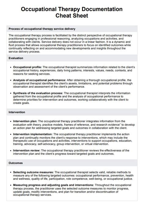 Download Ot Documentation Templates 