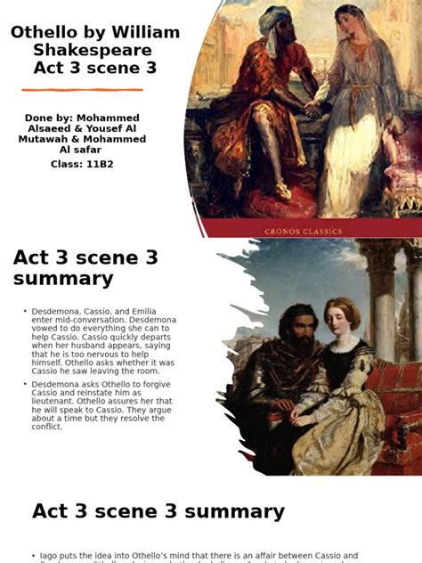 Othello Act 3 Scene 3