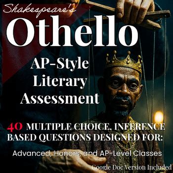 Othello Ap Multiple Choice Test