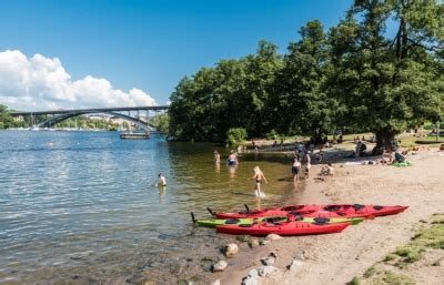 otjänliga badplatser i stockholm